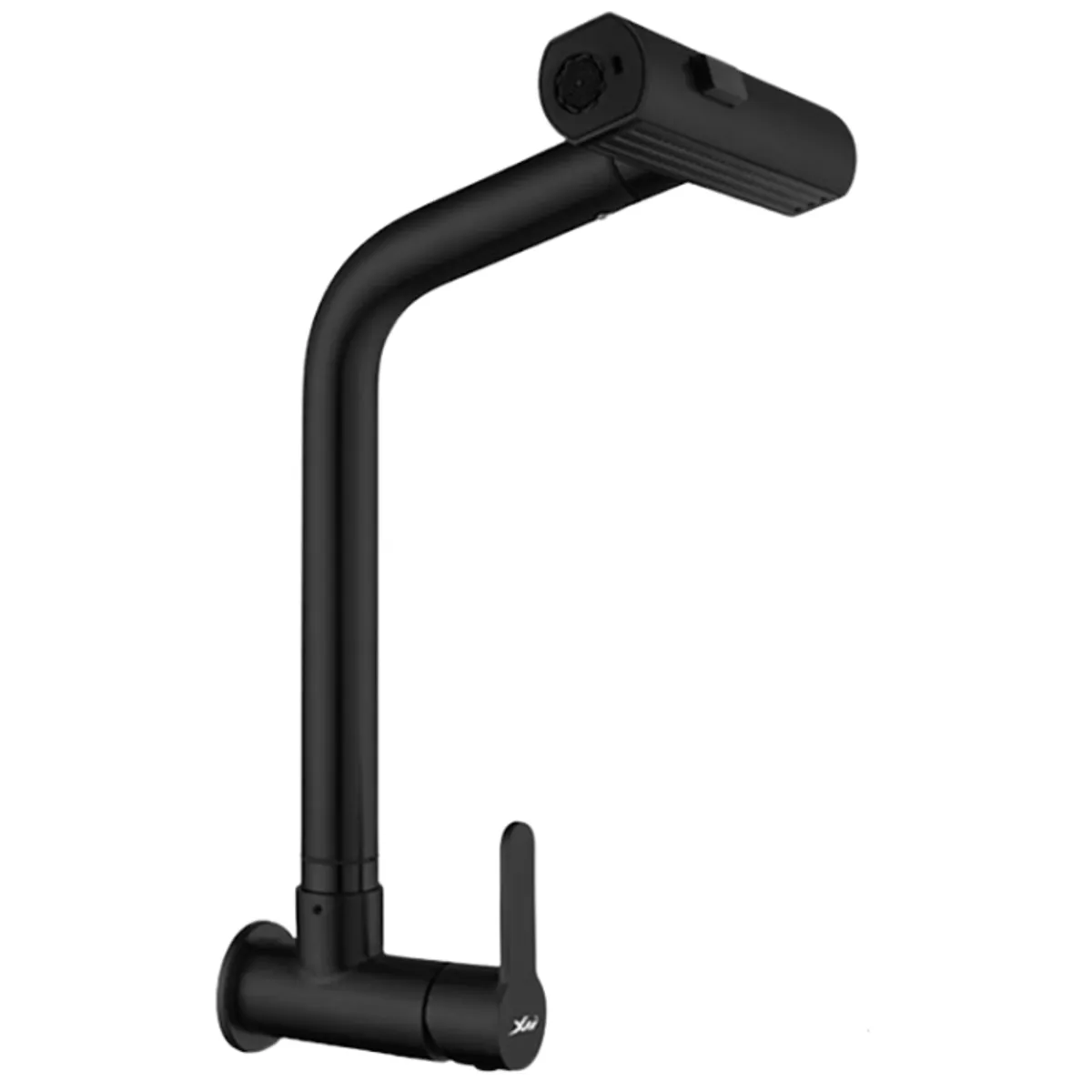 XM - LLAVE DE COCINA PARED NEGRO LC304-037801