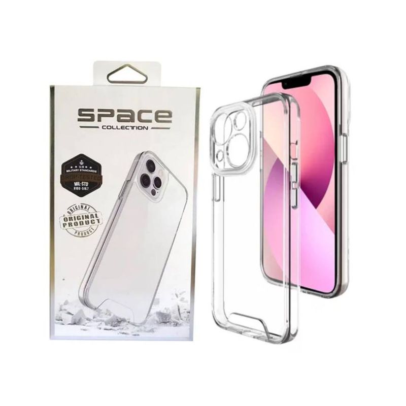 GENERICO - CASE PARA iPHONE 13 SPACE TRANSPARENTE