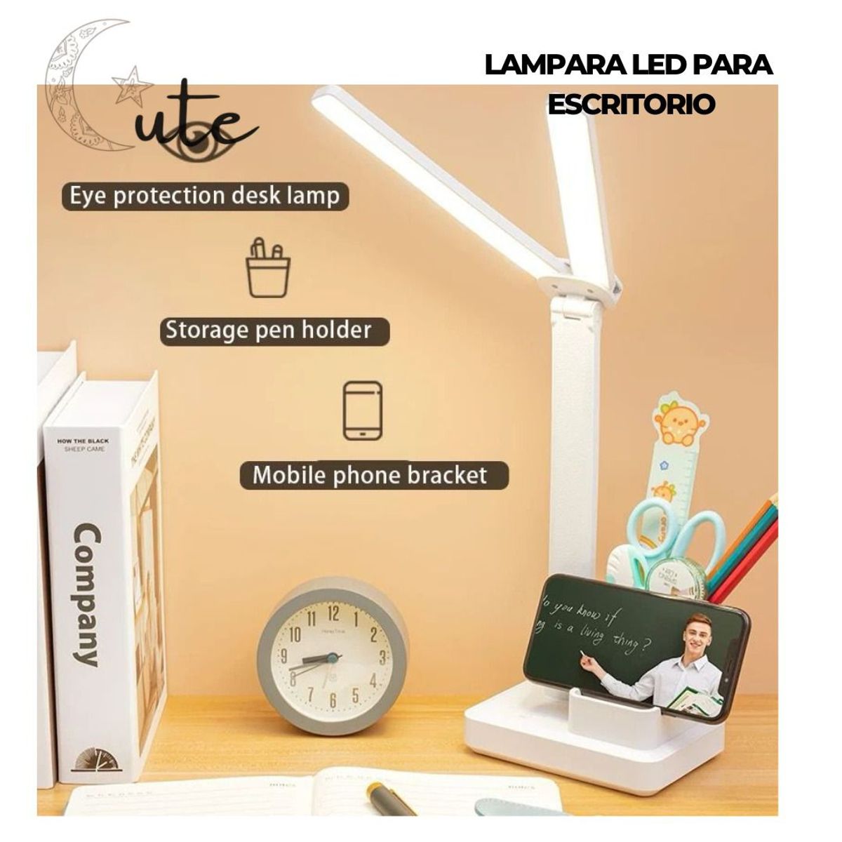 GENERICO - LÁMPARA LED PARA ESCRITORIO