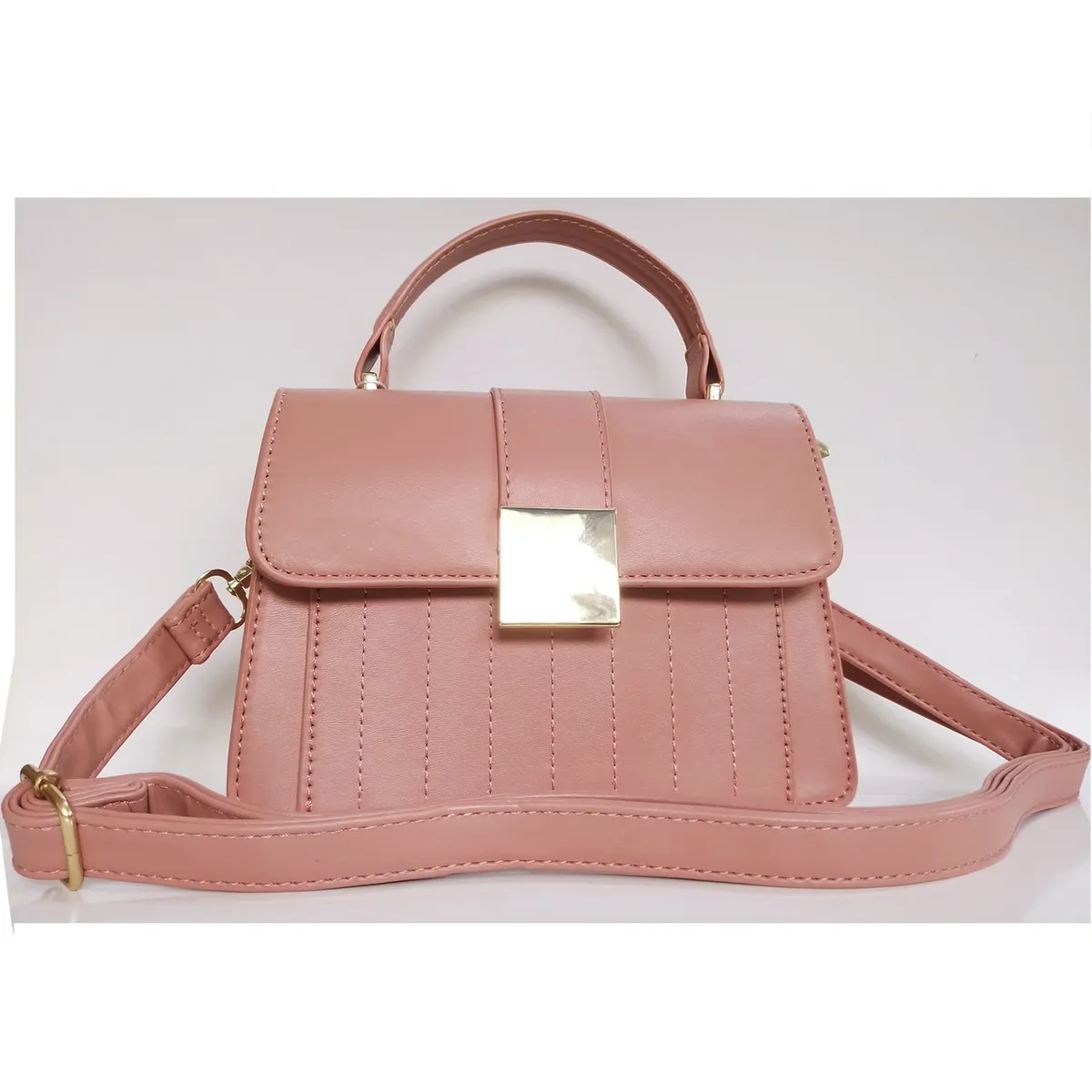 GENERICO - Cartera de cuero PU de alta calidad para mujer