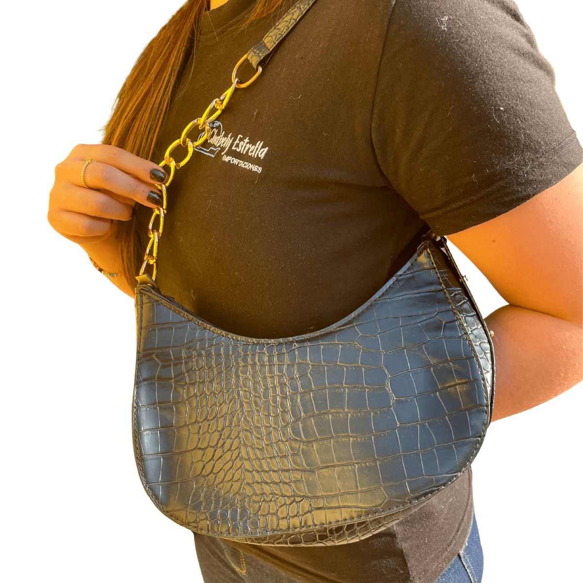 GENERICO - Cartera de cuero PU para mujer