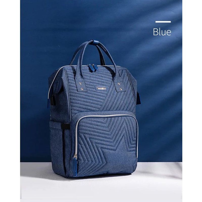 GENERICO - MOCHILA PAÑALERA SUNVENO AZUL