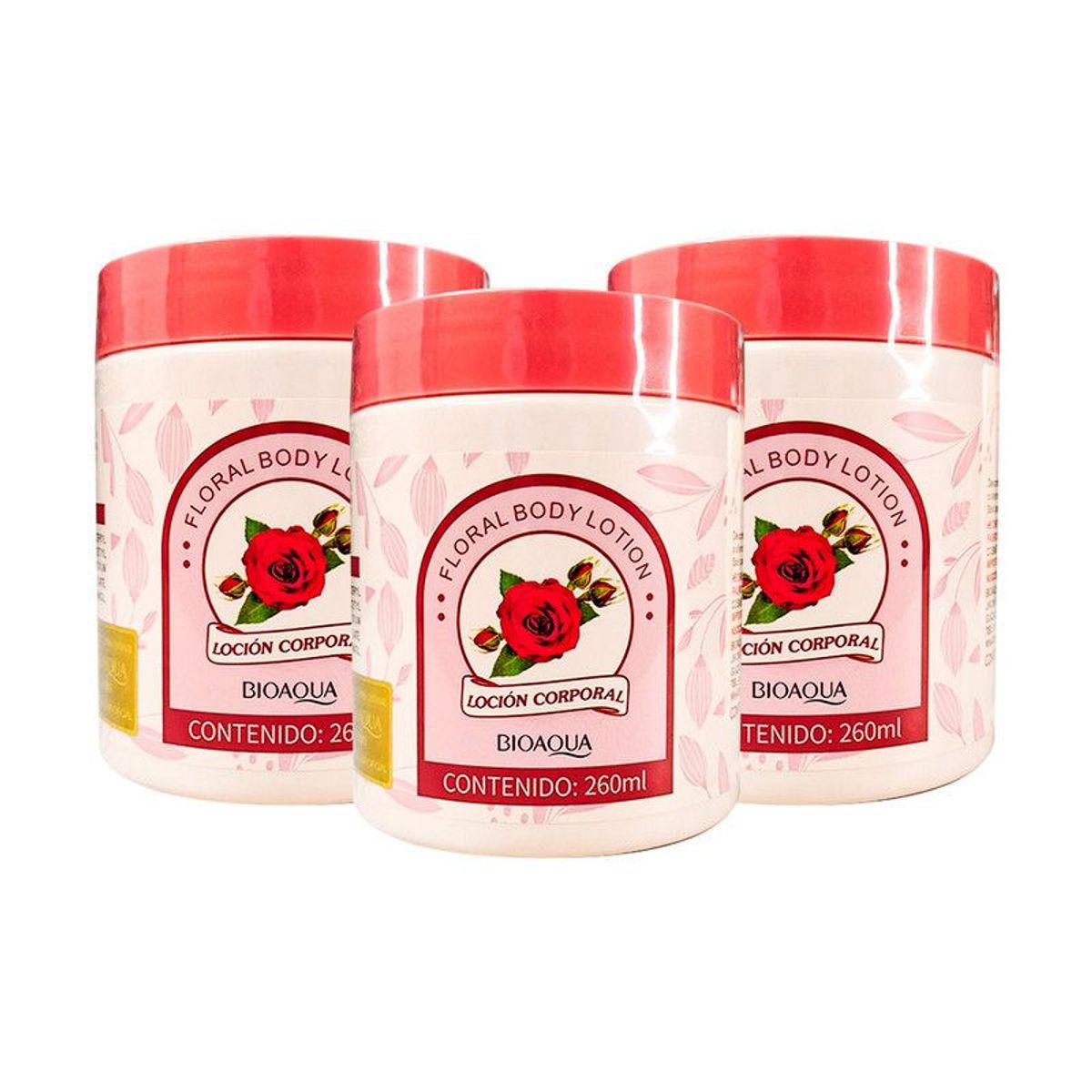BIOAQUA - 3 Locion Corporal Floral Body Lotion 260Ml - Bioaqua