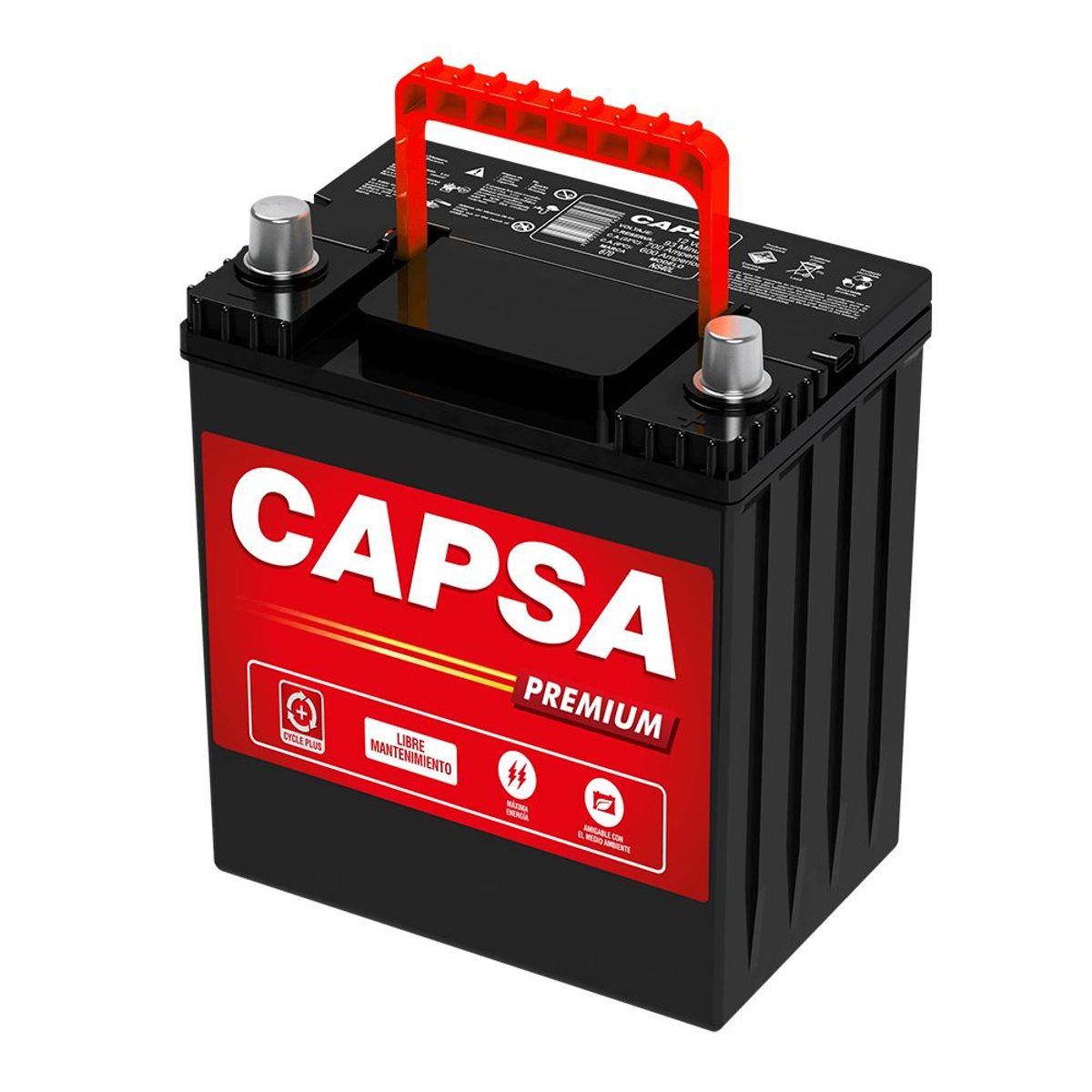 CAPSA - Batería CAPSA NS40L 670 de libre mantenimiento