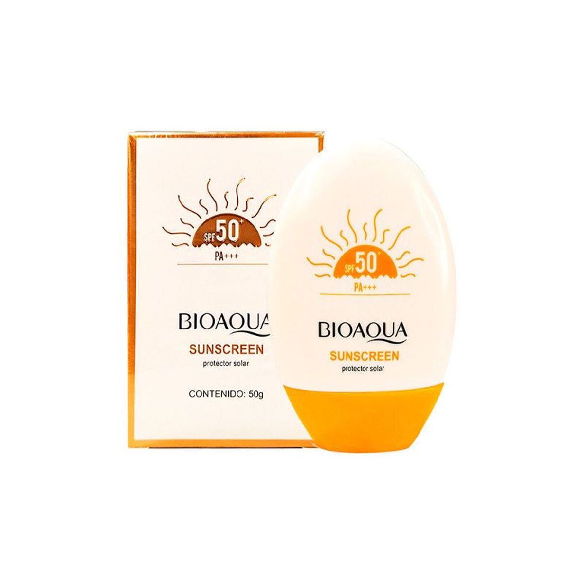 BIOAQUA - Sunscreen Protector 50 Spf Pa+++ 50G - Bioaqua