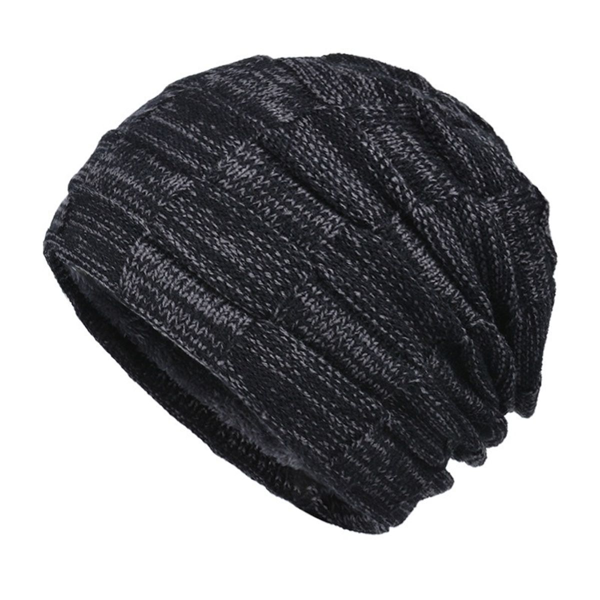 KAST PE - Beanie Denver con polar interior  Negro