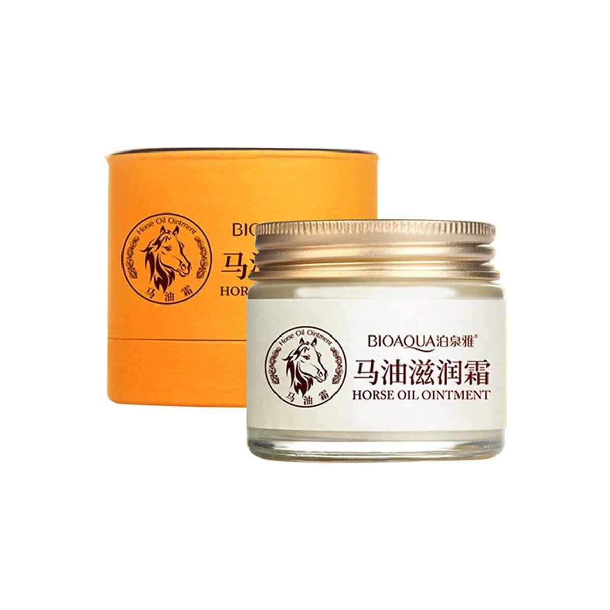 BIOAQUA - Aceite De Caballo Anti-Envejecimiento 70G - Bioaqua