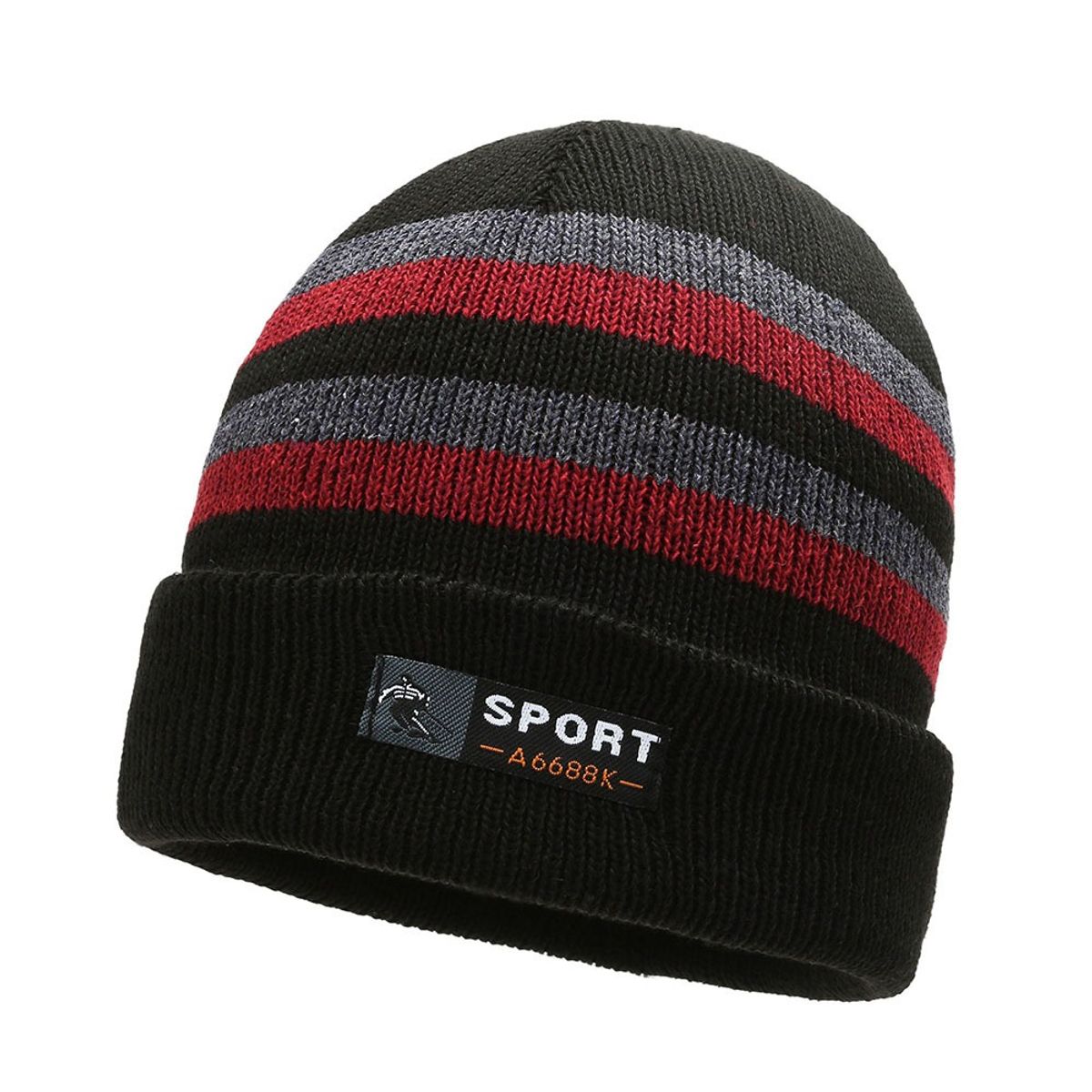 KAST PE - Beanie Chullo Esqui Sports ceñido rayas Brenton