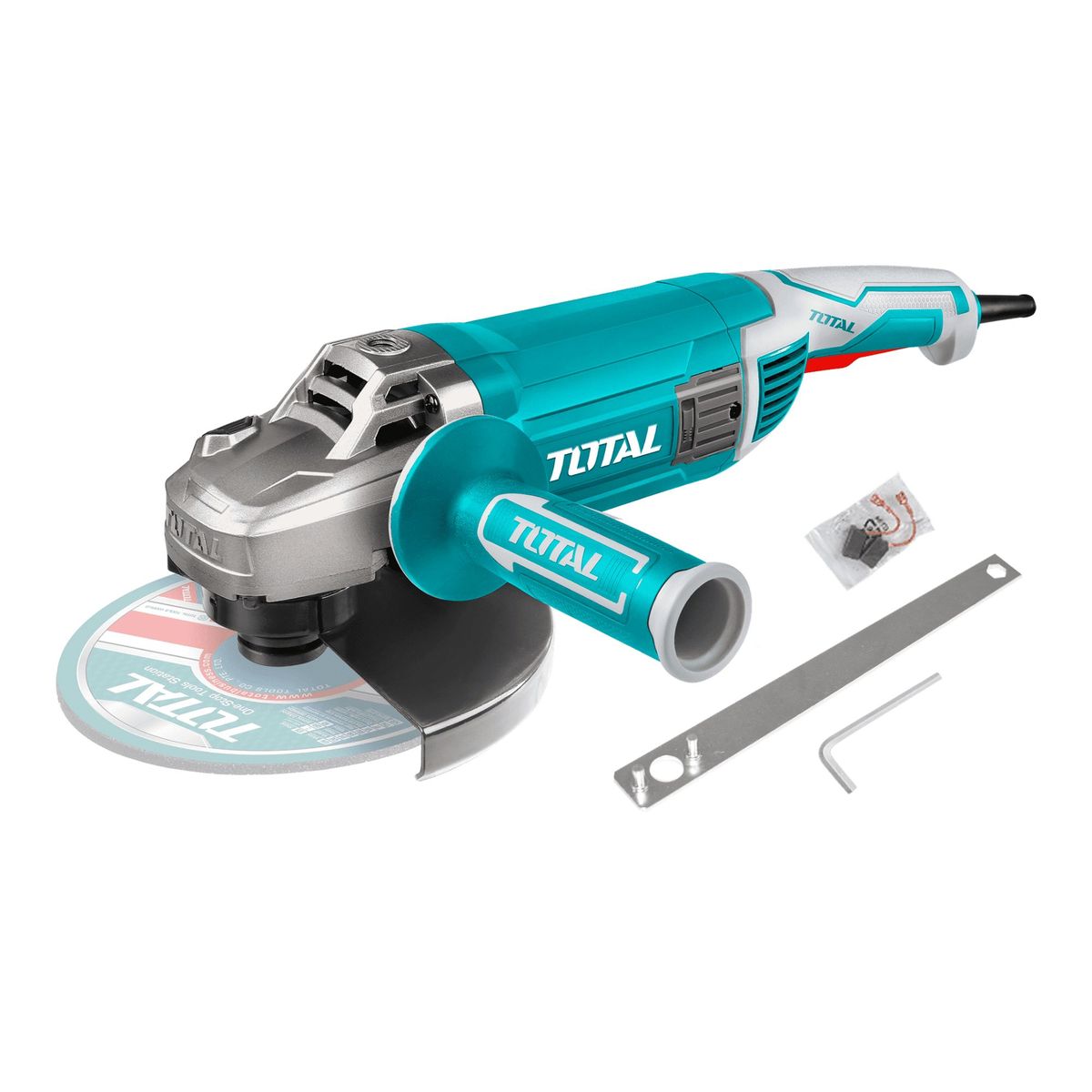 TOTAL TOOLS - Amoladora angular 9 2400W industrial Total