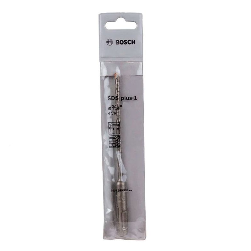 BOSCH - Bosch Broca Perforacion SDS  Plus-1 4.8mm  3/16"X4"X6