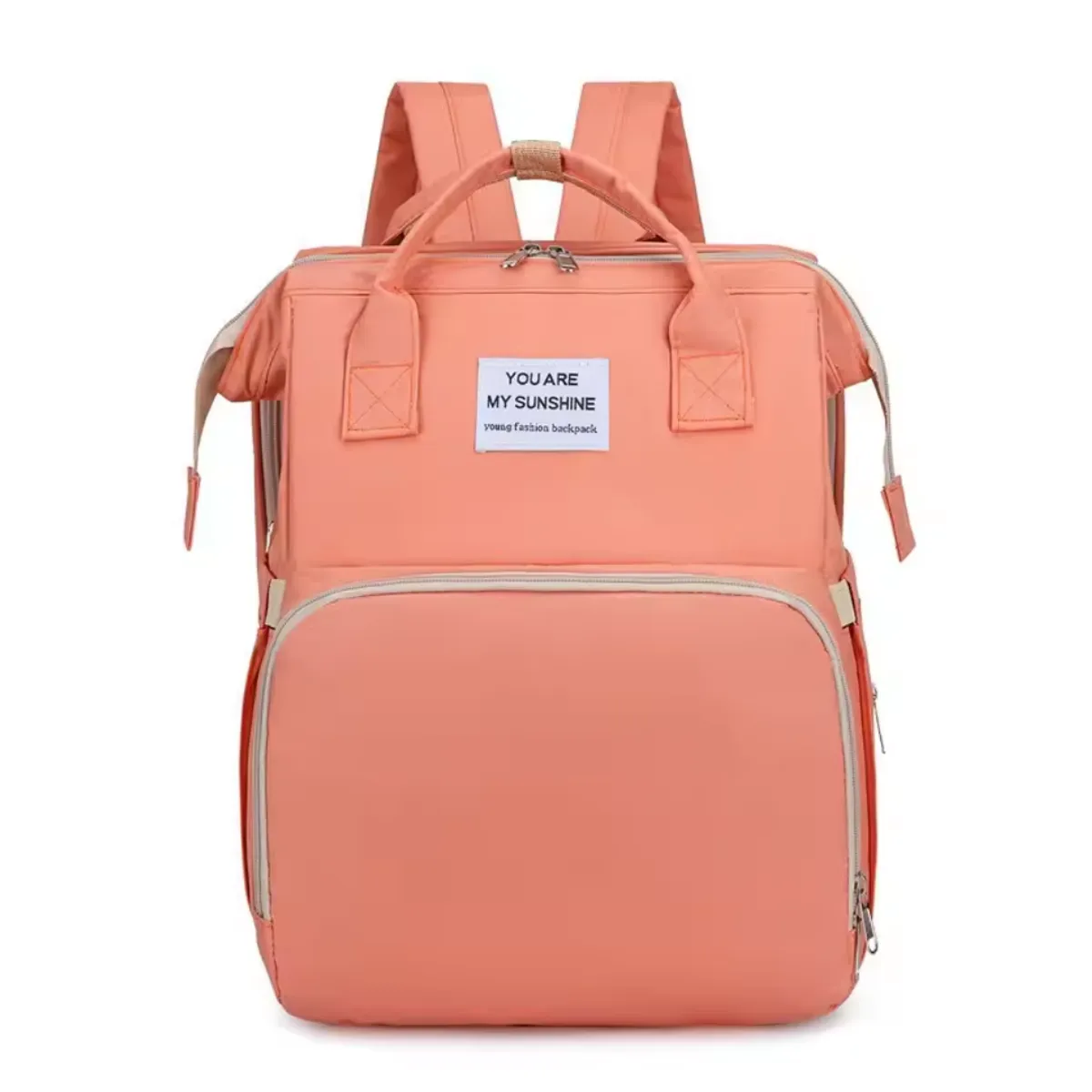 INSPIRA MARKET - Mochila pañalera organizador portabiberon y pañales expandible