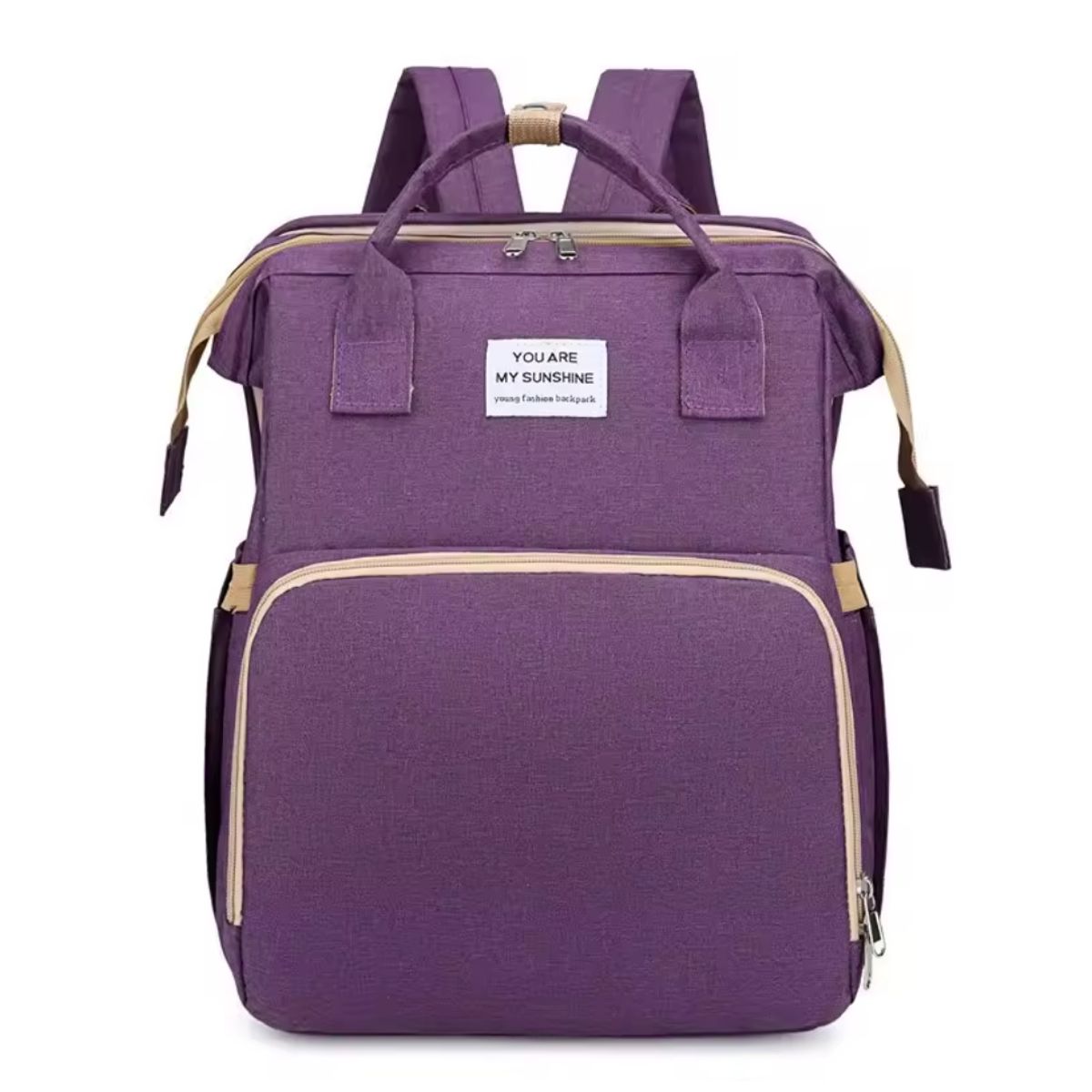 INSPIRA MARKET - Mochila pañalera organizador portabiberon y pañales expandible