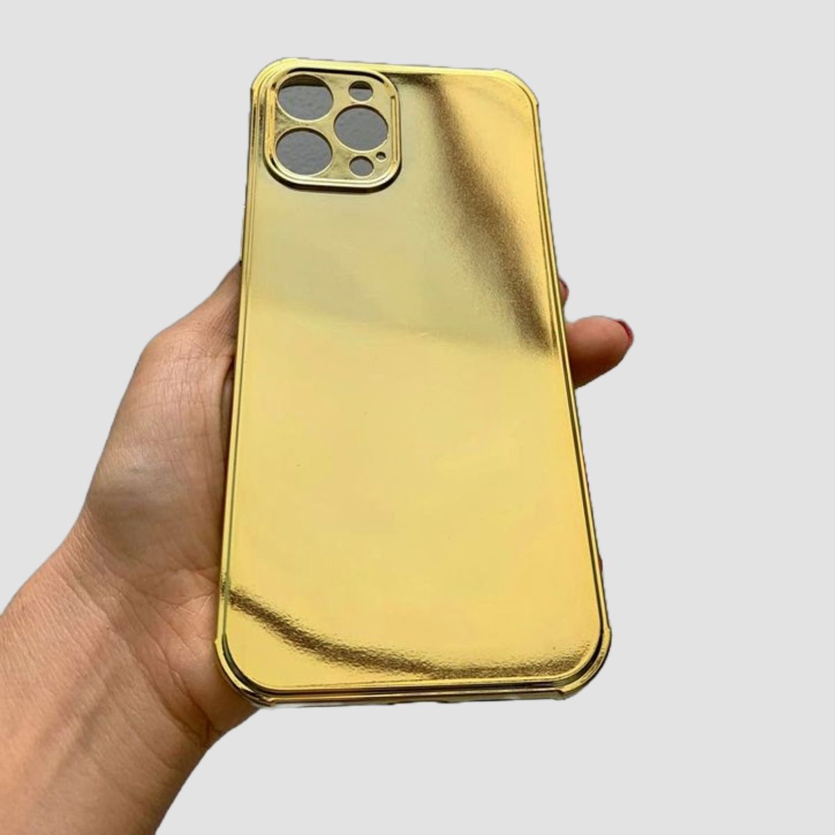 GENERICO - Case iPhone 12 pro max - Dorado
