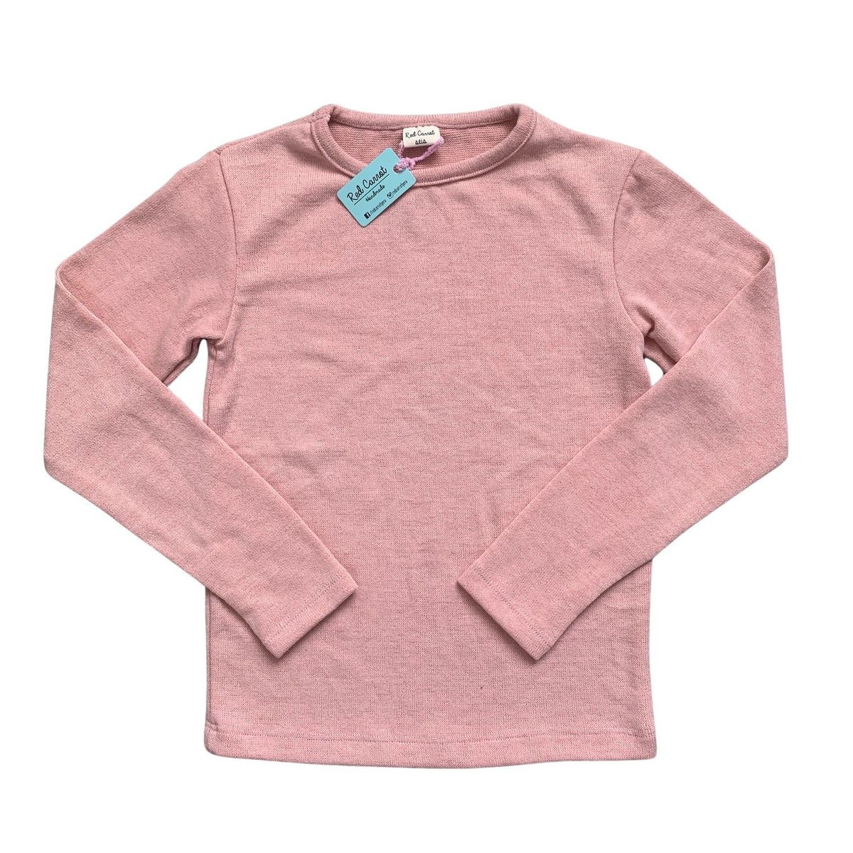 RED CARROT - Polo chompa niña manga larga rosa