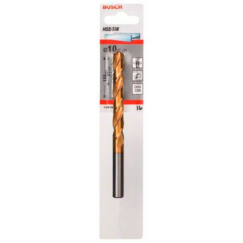 BOSCH - Broca Bosch Hss-Tin 10mm