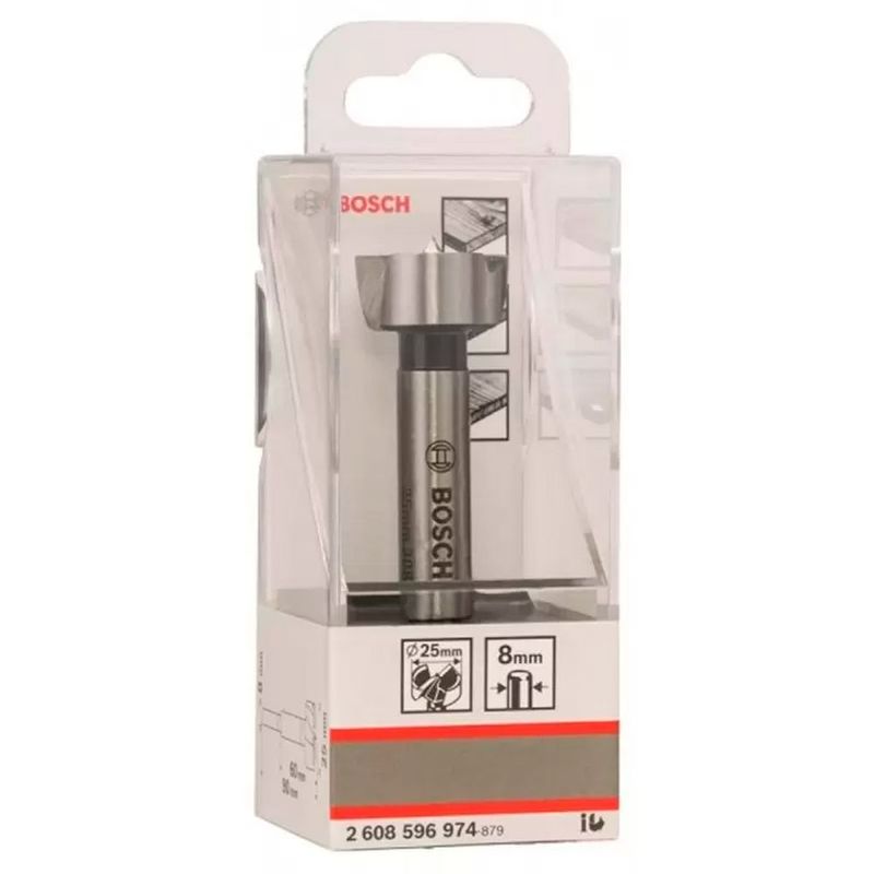BOSCH - Broca Madera Forstner BIsagra Bosch 25 mm