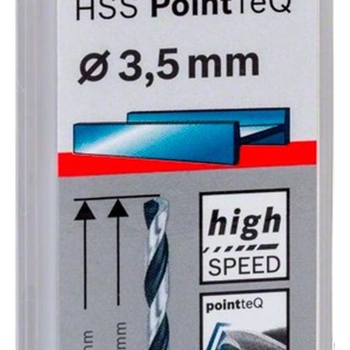 BOSCH - Broca Metal Hss Pointteq Cjax10  3.5Mm