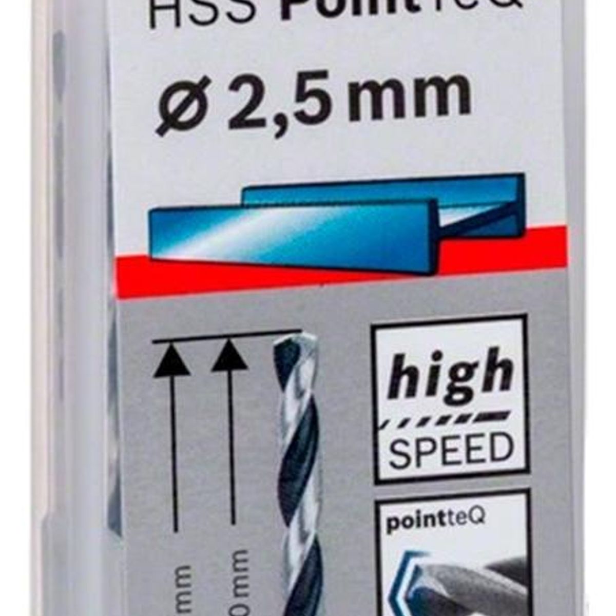 BOSCH - Broca Metal Hss Pointteq Cjax10 25Mm