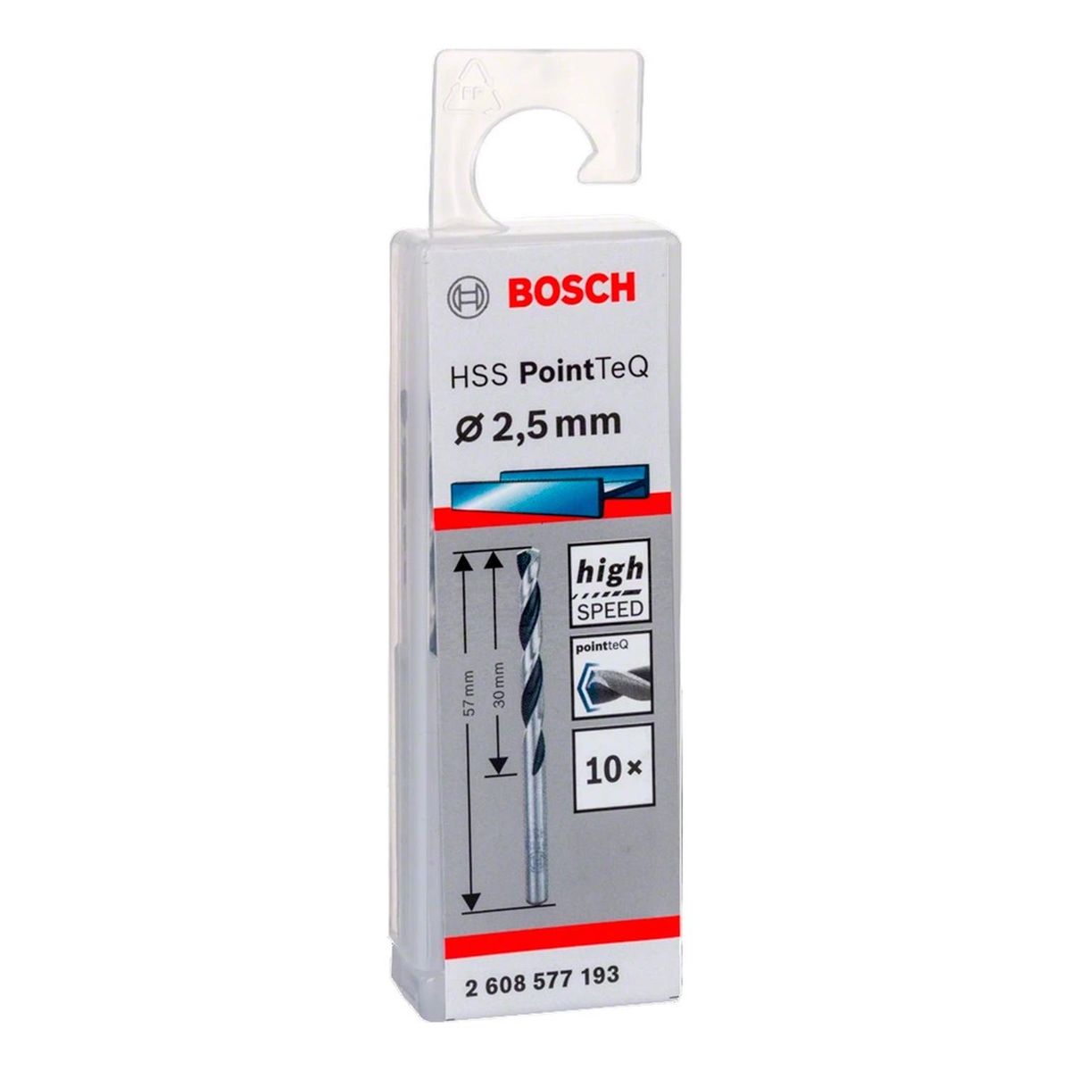 BOSCH - Broca Metal Hss Pointteq Cjax10 25Mm