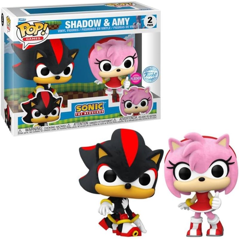FUNKO - SONIC SHADOW Y AMY FUNKO POP