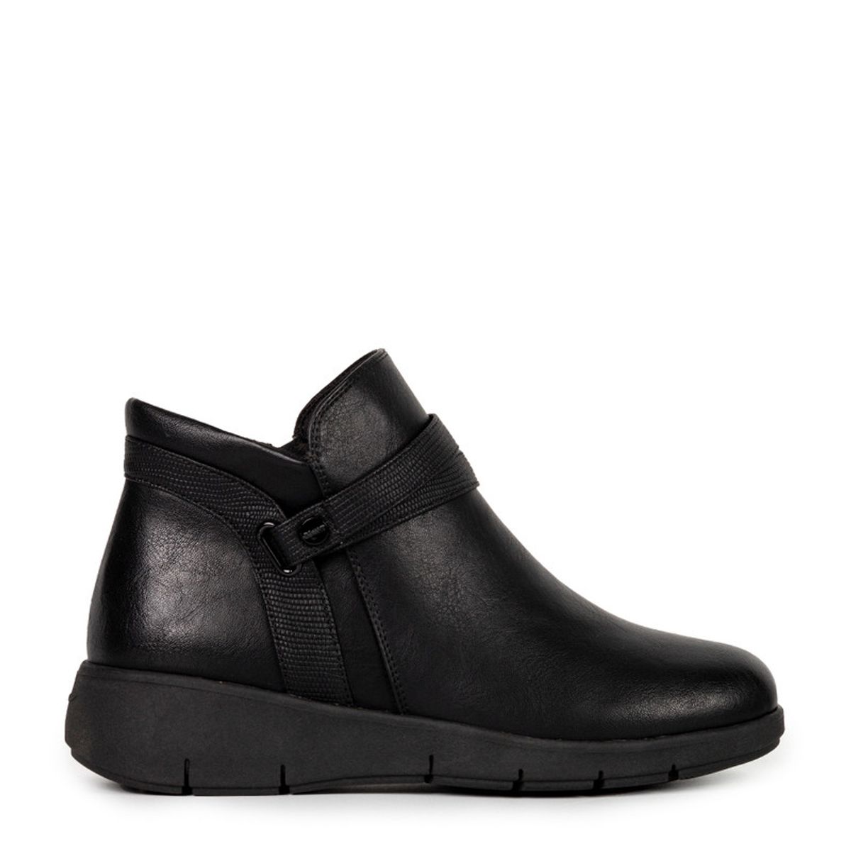 Bata - Botines Casuales Bata Comfit Fiona Negro Mujer