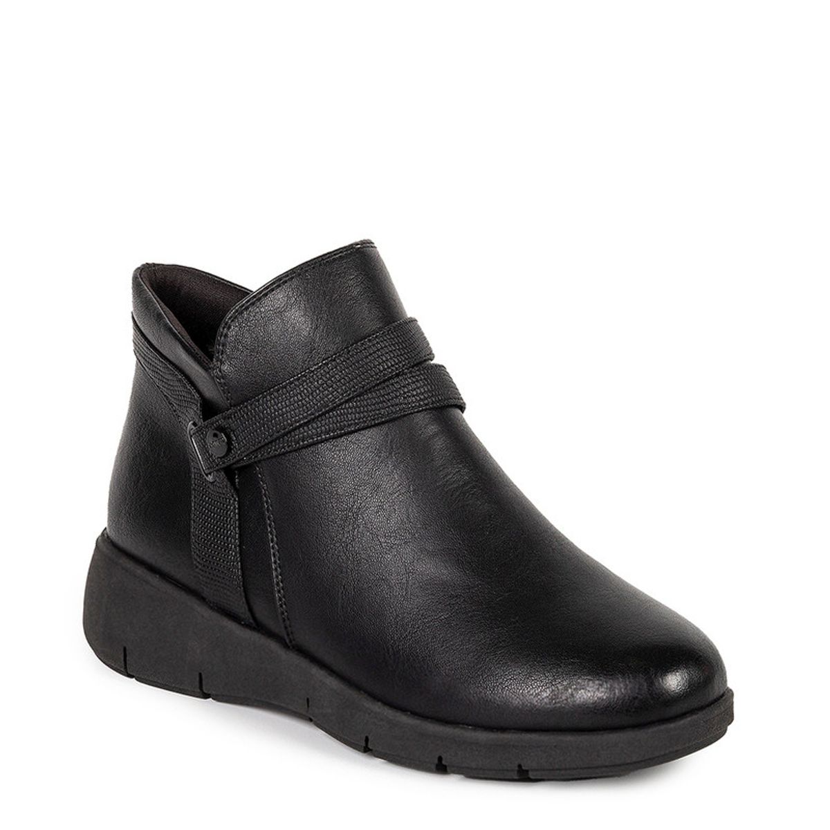 Bata - Botines Casuales Bata Comfit Fiona Negro Mujer