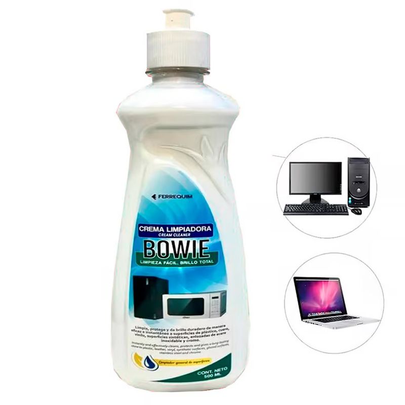 BOWIE - Limpiador de muebles  Crema 500 ml