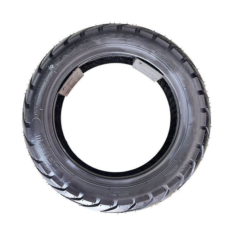 GENERICO - Llanta para Moto Eléctrica 90/90-10 sin Cámara de Aro 10
