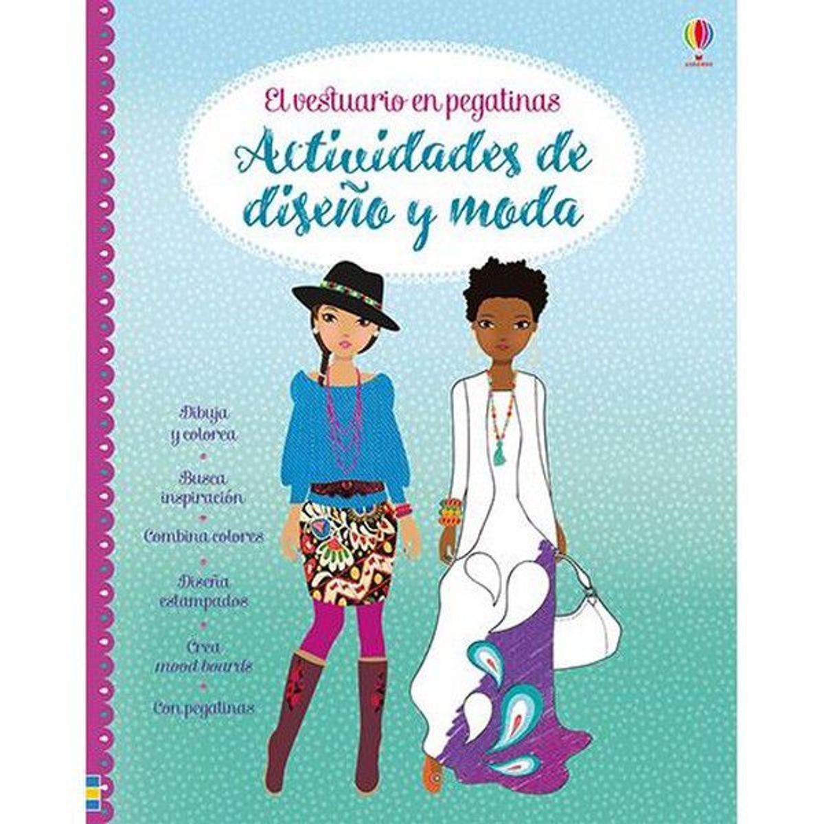 GENERICO - ACTIVIDADES DE DISEÑO Y MODA VESTUARIO EN PEGATINAS USBORNE