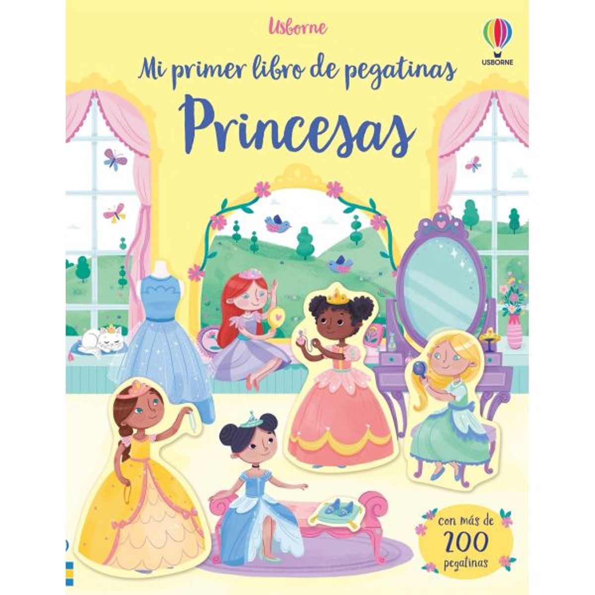 GENERICO - PRINCESAS - MI PRIMER LIBRO DE PEGATINAS - USBORNE