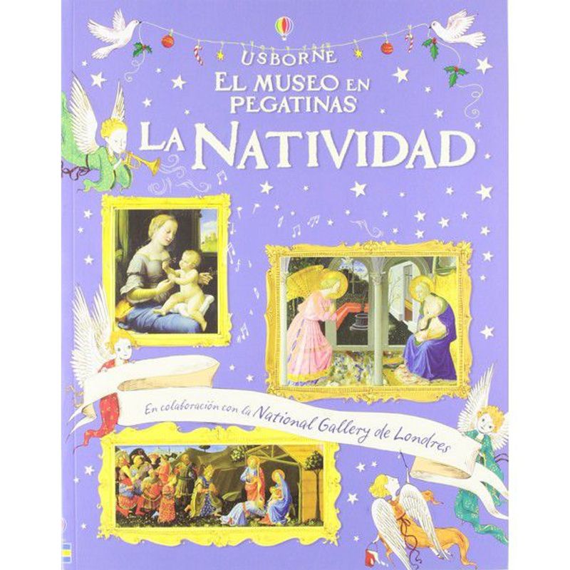 GENERICO - MUSEO EN PEGATINAS LA NATIVIDAD USBORNE