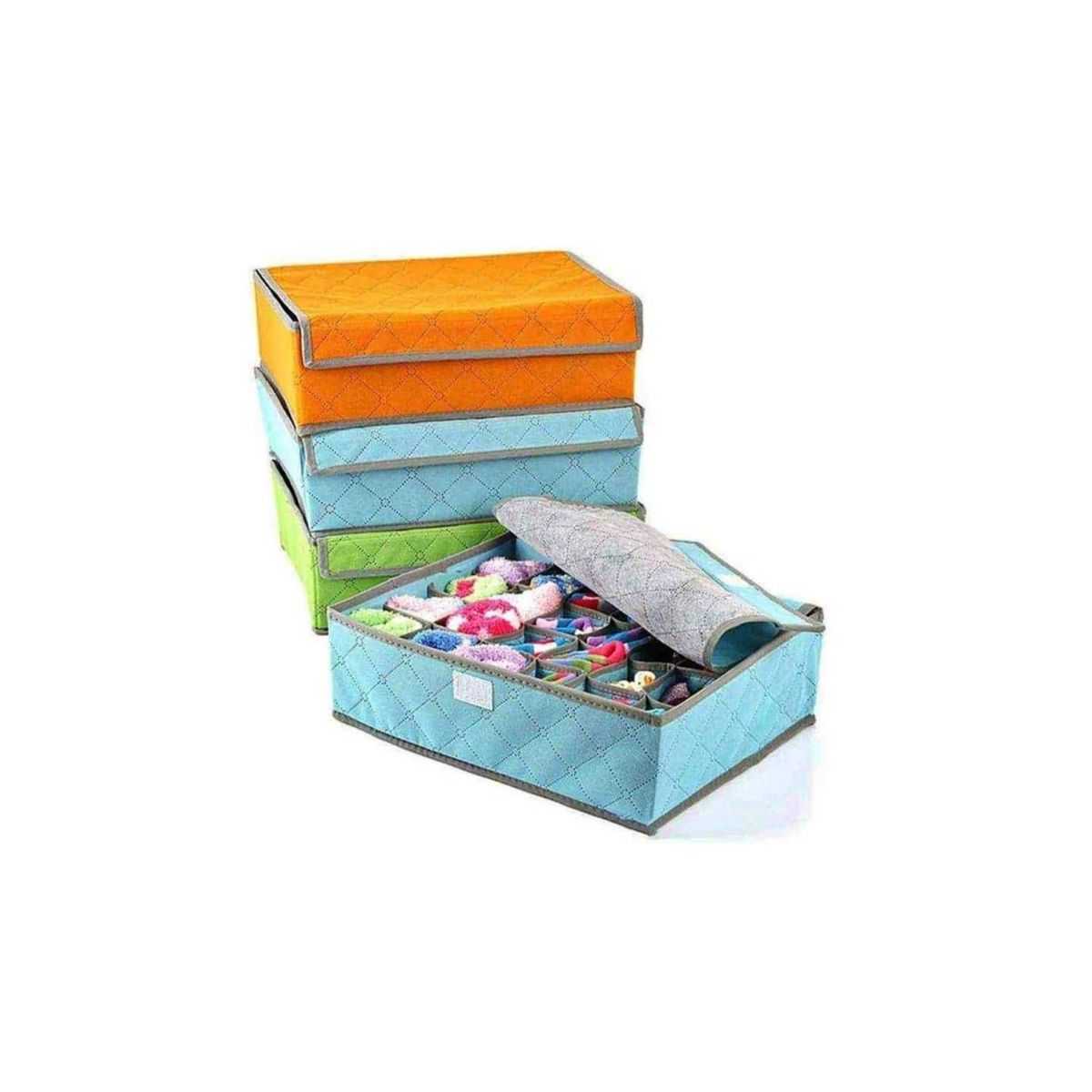 GENERICO - 1 Organizador de Medias VERDE de Calidad