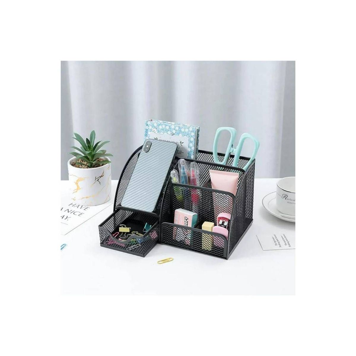 GENERICO - Librero Organizador de Escritorio Oficina Pepeleria