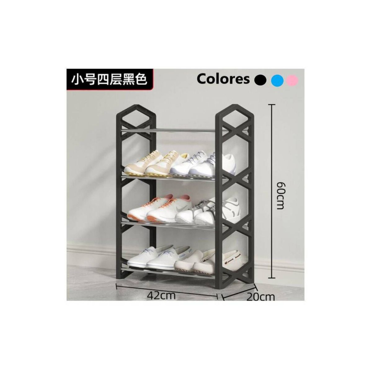 GENERICO - Zapatera armable - Organizador de zapato Estante multiuso