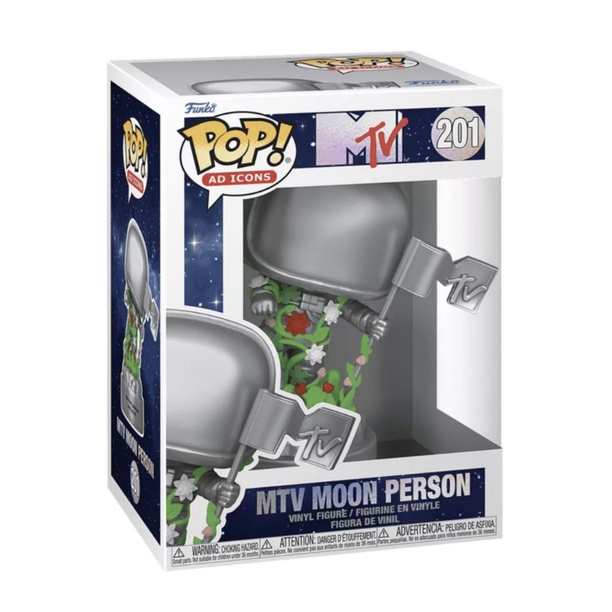 FUNKO - Moon Person Funko Pop 201 Mtv 40th Anniversario Original