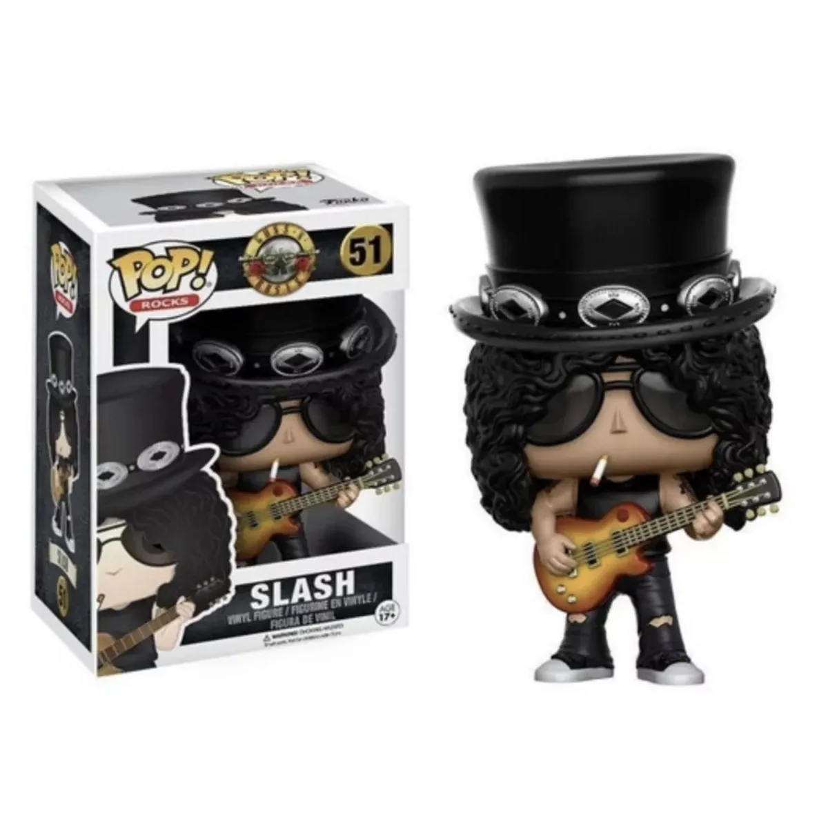 FUNKO - Slash Funko Pop 51 Guns And Roses Pop Rocks Original