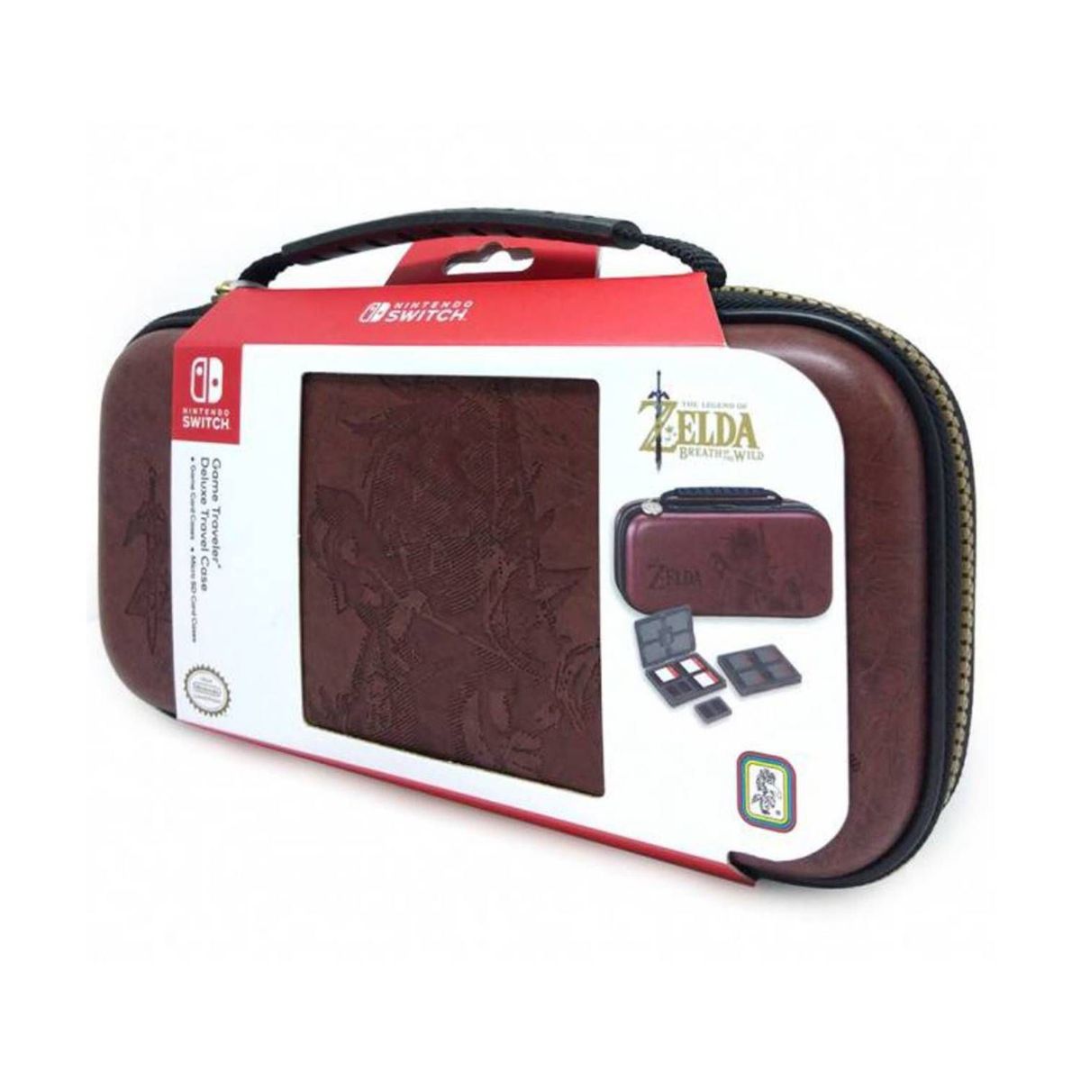 NINTENDO - Estuche para Nintendo Switch Zelda Botw Brown