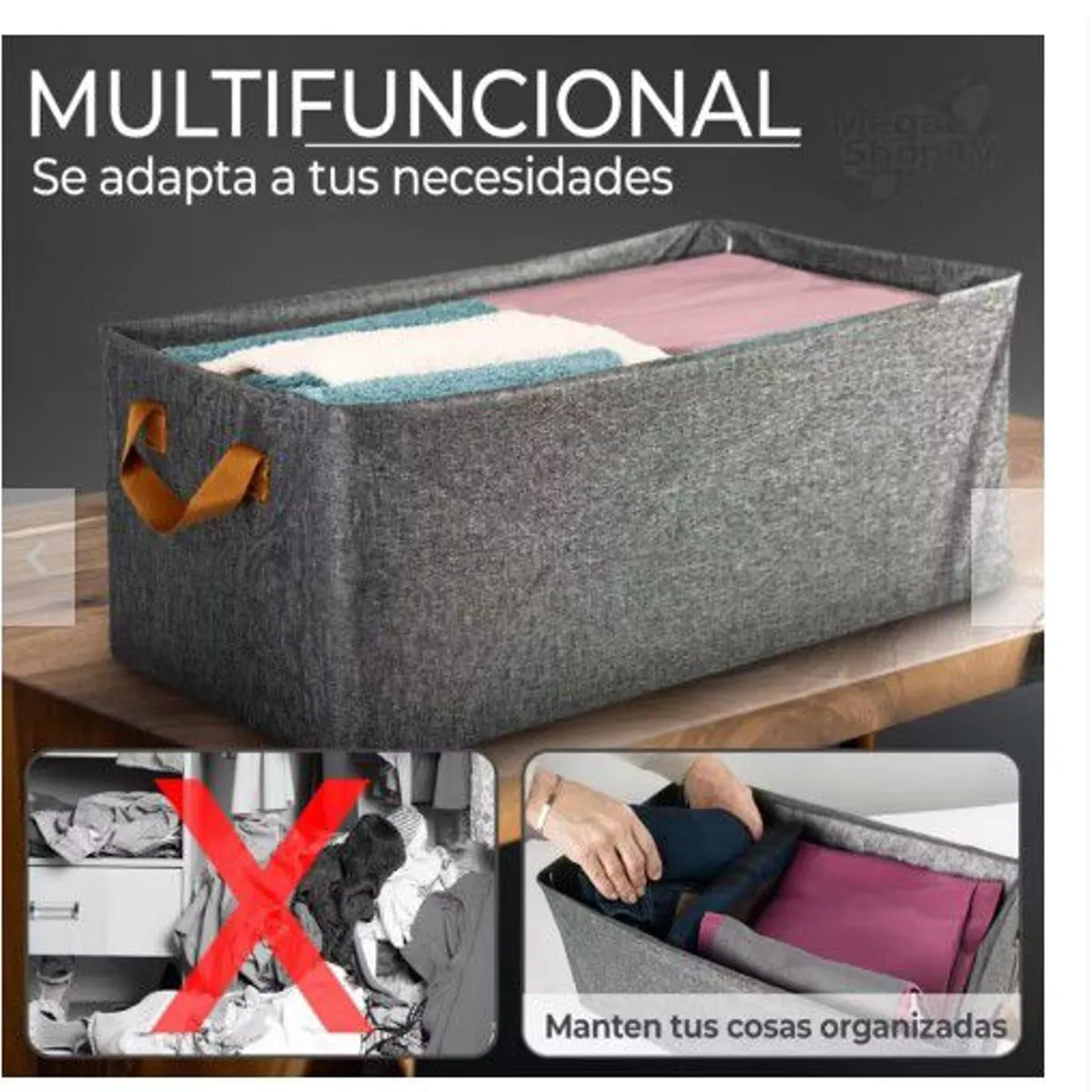 GENERICO - Caja organizadora multiuso Plegable resistente y Elegante