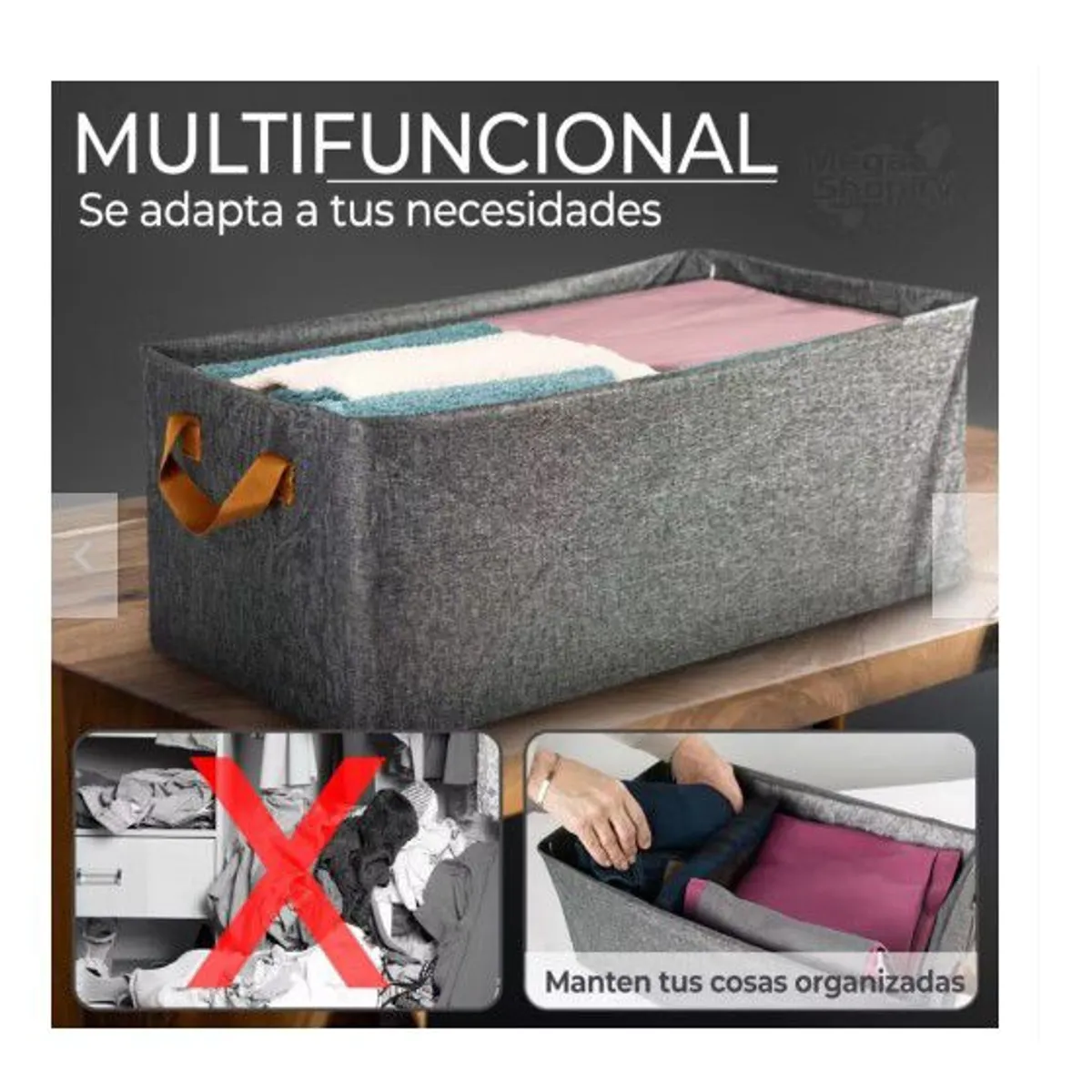 GENERICO - Caja organizadora multiuso Plegable resistente y Elegante