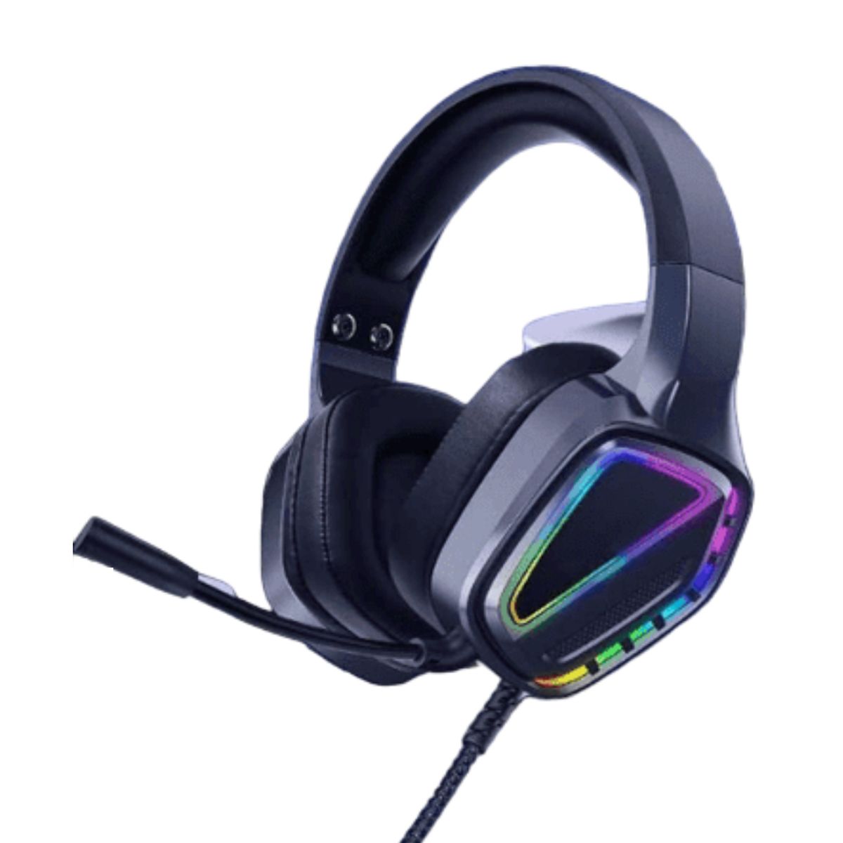 SEISA - Audifono Gamer con Microfono Pc Laptop Luces Rgb.