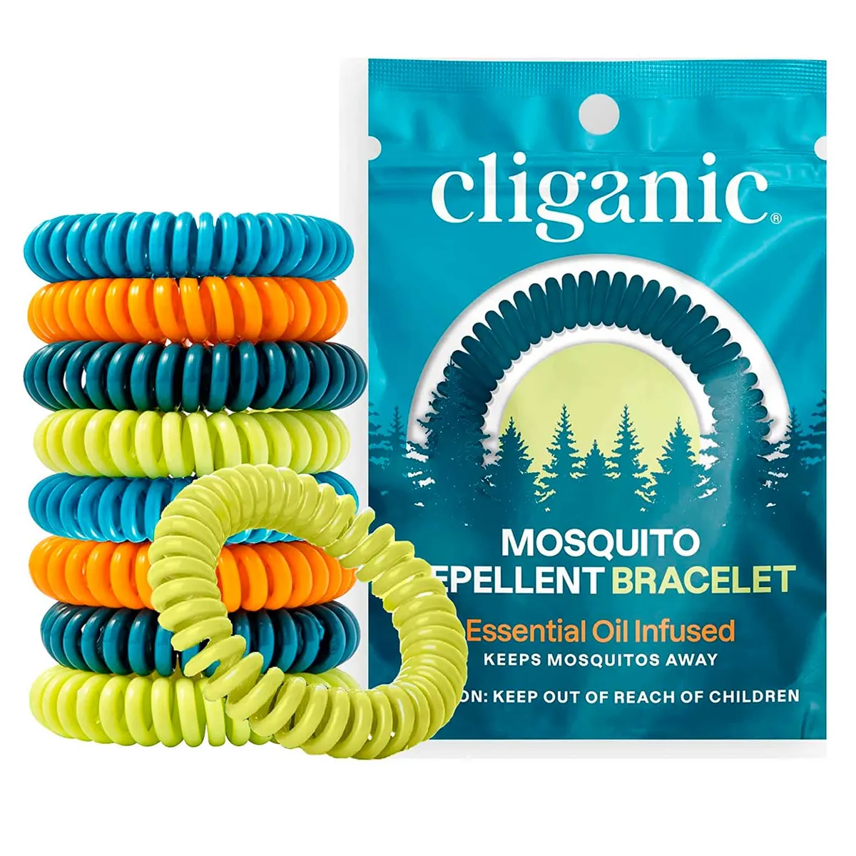 SIGNATURE - Pulsera Repelente Anti Mosquitos - Cliganic x1 Unidad