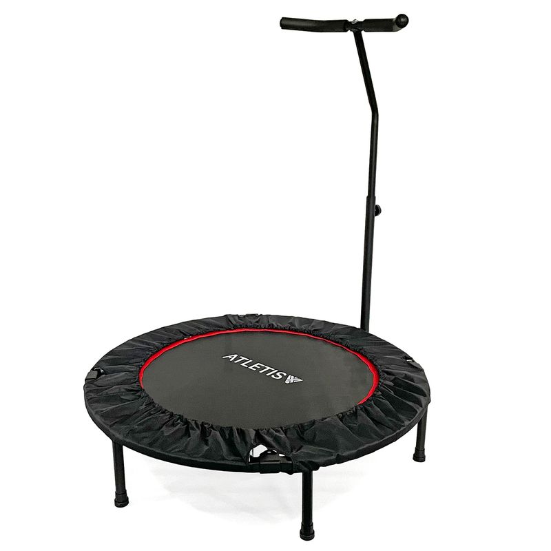 ATLETIS - Trampolín con Barra Atletis Pro Fitness 102cm