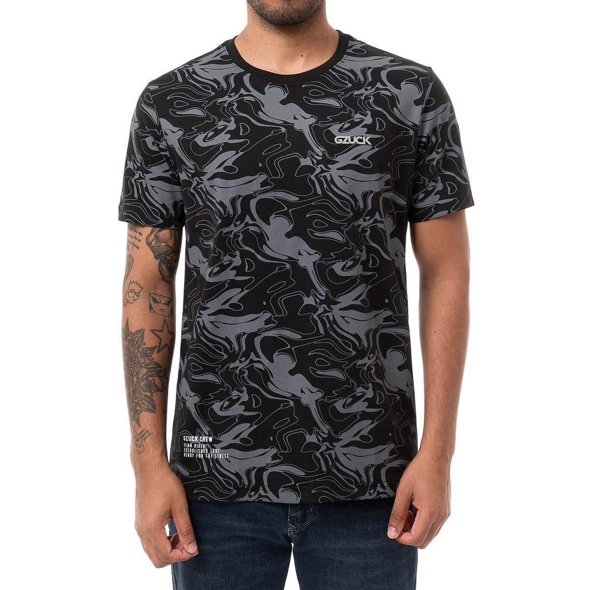 GZUCK - Polo Moda Jersey Hombre Wazbe Gzuck