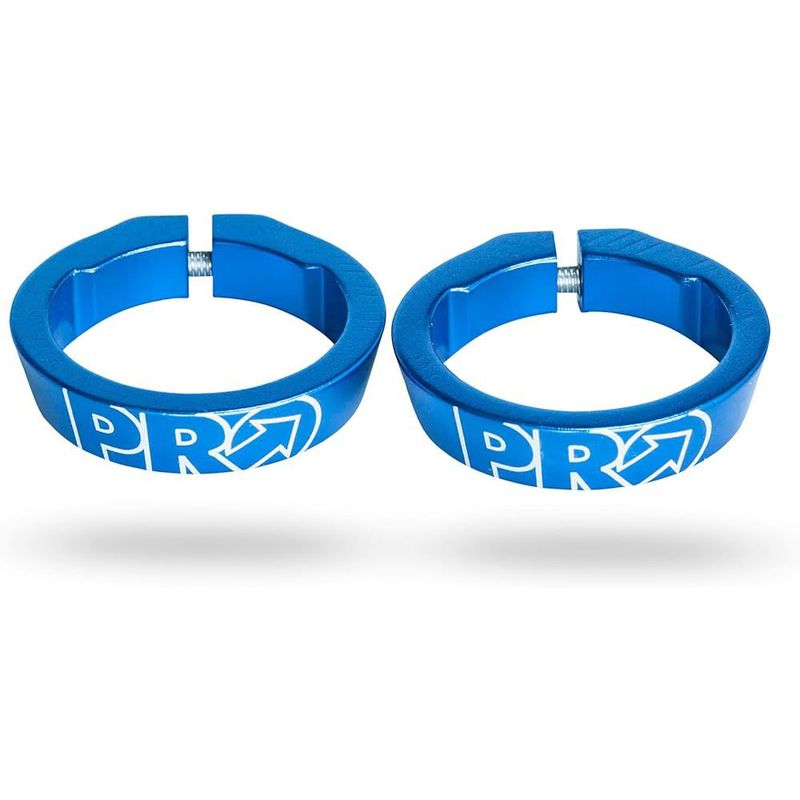 PRO - ABRAZADERAS PRO PARA CIERRE DE GRIPS LOCK ON AZUL