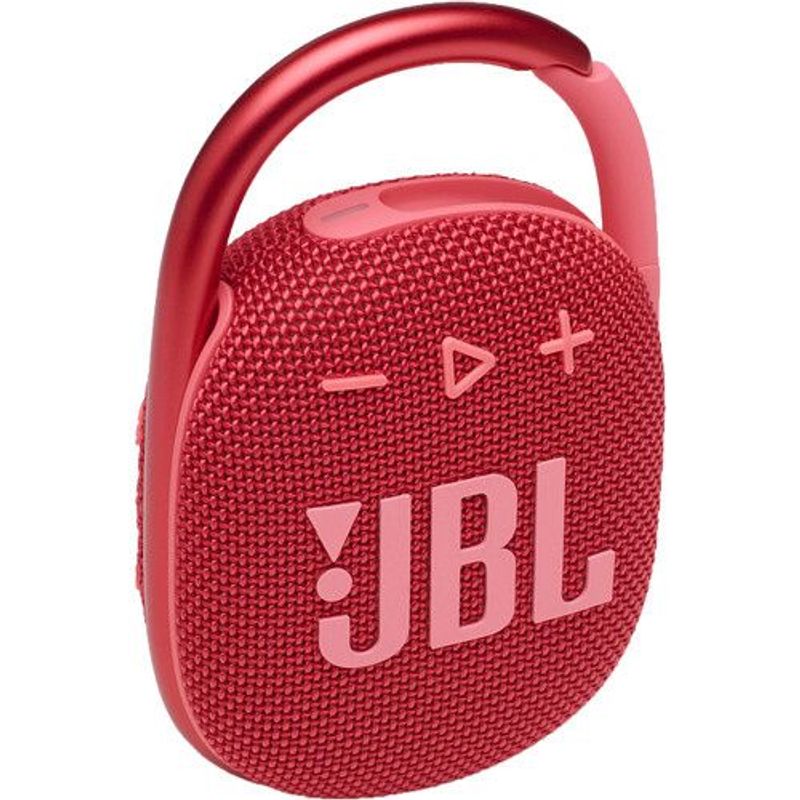 JBL - JBL Clip 4 Altavoz inalámbrico con Bluetooth - Rojo