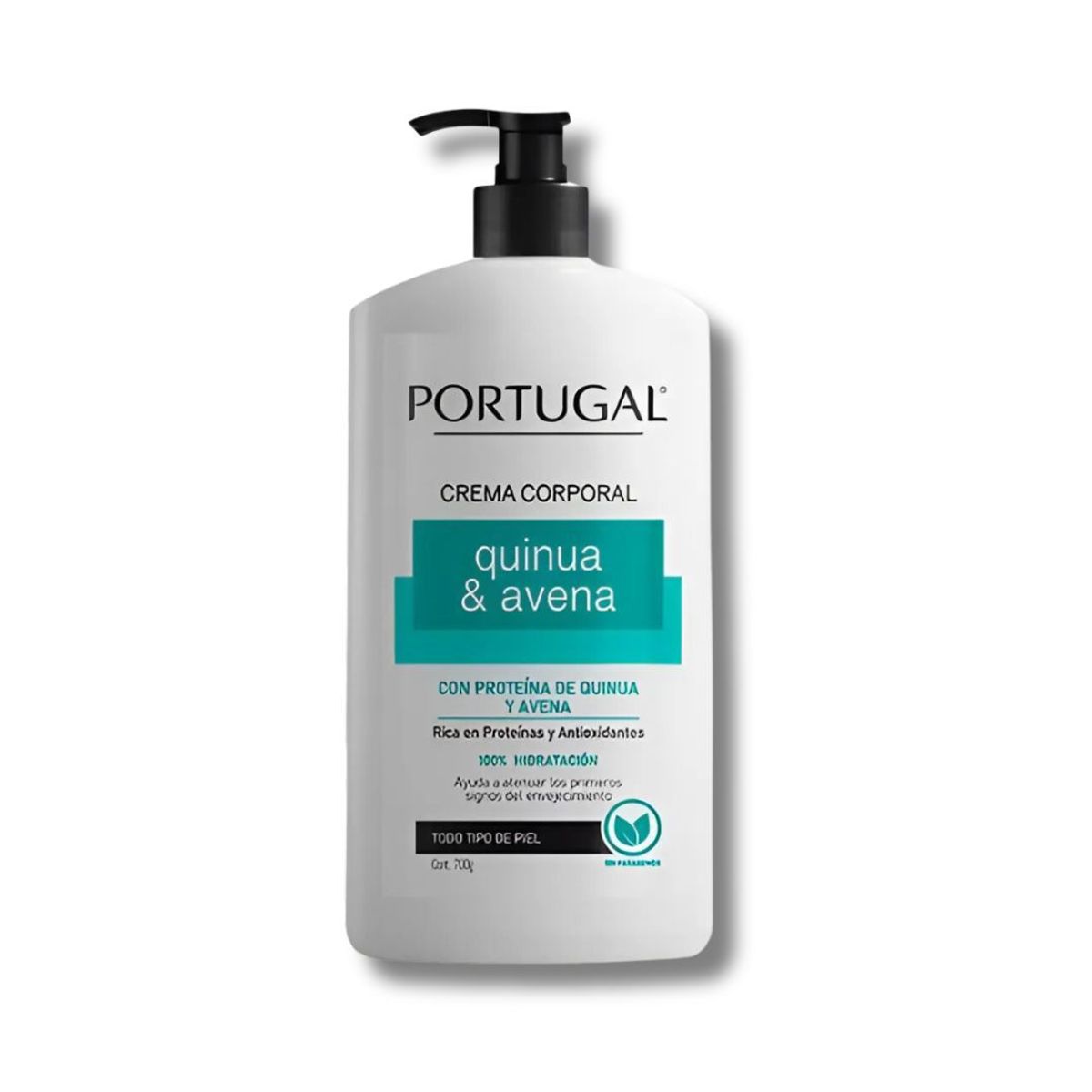 GENERICO - Crema Corporal Portugal Antioxidante De Quinua Y Avena 700 Gr