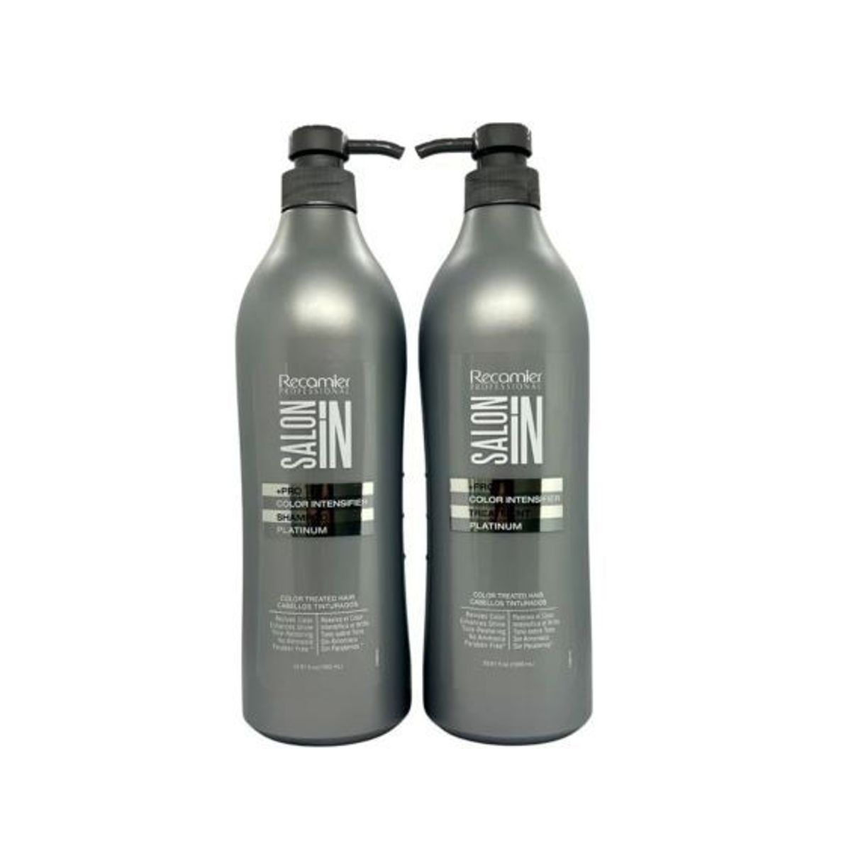 SALON IN - Salon In - Platinum  - Shampoo mas Tratamiento de 1 lt