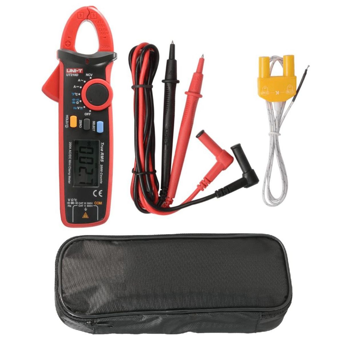 UNI T - Pinza Amperimétrica Digital True RMS UNI-T UT210D