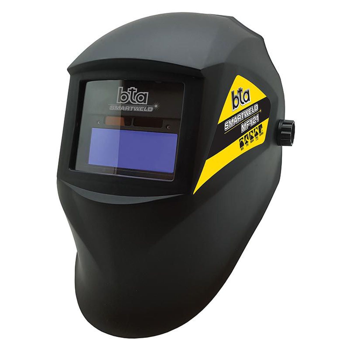 GENERICO - Máscara Para Soldar Fotosensible 90x34cm BTA 969052 - Negro