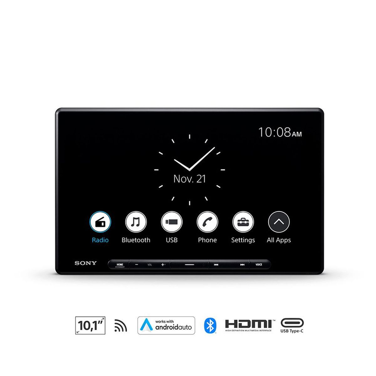 SONY - Sony Receptor multimedia digital XAV-AX8500 de 25,7 cm (10,1 in)